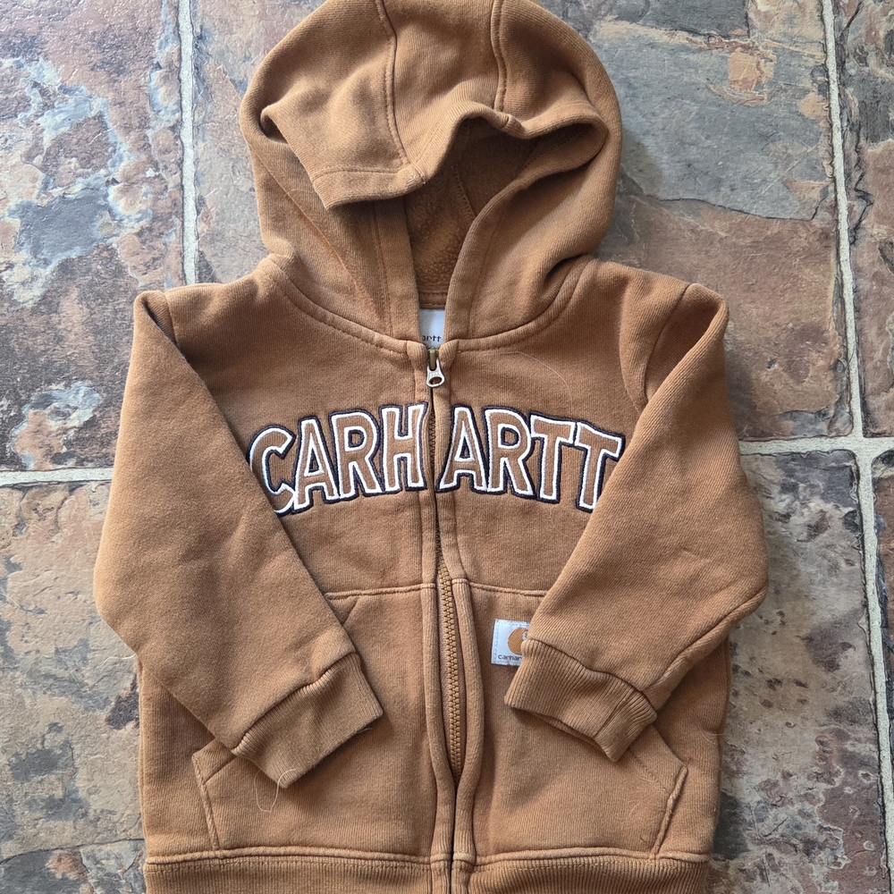 Carhartt Brown Sweatshirt Heavyweight Hoodie